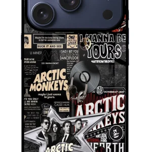 arctic monkeys iphone 17 pro glass case