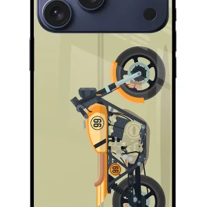 vertical speedster iphone 17 pro max glass case